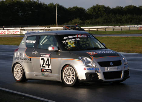 Nick Reimersø på vej mod pole position.